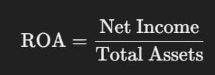 Return On Asset (ROA) Formula